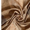 NELUHA Pashmina Scarf Brown Paisley Patterned for Men and Women