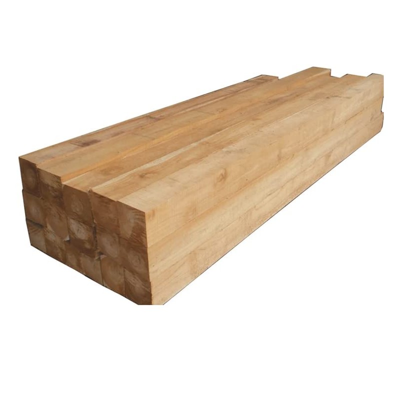 Squared Teak Post, 4" x 4" x 48" = 5.3