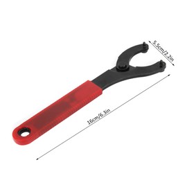 Bottom Bracket Wrench, Bottom Bracket Freewheel Wrench Remover Bike Cycling Repair Steel Tool Rubber Handle