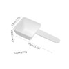 Mobestech 40pcs Laundry Supplies Plastic Scoops for Laundry Measuring for