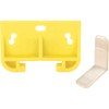Prime-Line Products R 7154 Drawer Guide Metal Track, Yellow