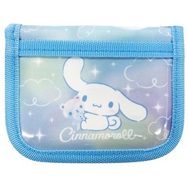 Iplaning Sanrio Characters Wallet, Children, Kids, Cinnamoroll, W 4.7 x H 3.7 x D 0.6 inches (120 x 95 x 15 mm), K2932D