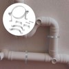 2 Pcs 6 1/2 Inch Pipe Hanger, 304 Stainless Steel