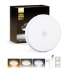 EZVALO Motion Sensor Light Indoor, 10000mAh, 7.1inch, 400LM, Remote Control,