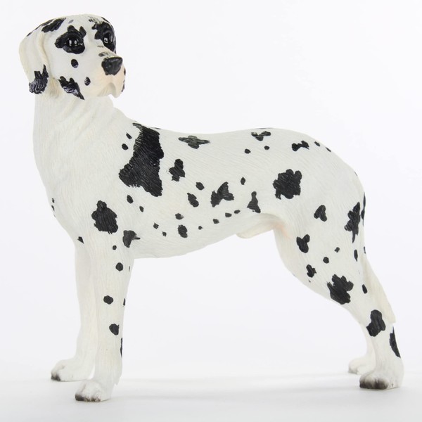 Conversation Concepts Great Dane, Harlequin, Uncropped Original Dog Figurine (4in-5in)