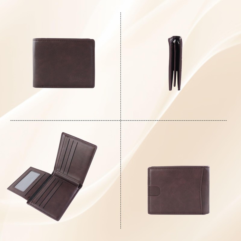 Slim Rfid Wallets for Men, Minimalist Front Pocket Wallets for