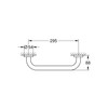 Grohe Essentials Bath Handle Super 40421DC1, 40421DC1