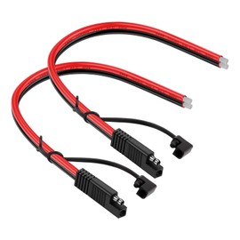 iGreely 2Pack SAE Extension Cable SAE Quick Connector Disconnect Plug for RV Trolling Motor Solar Panel 10AWG