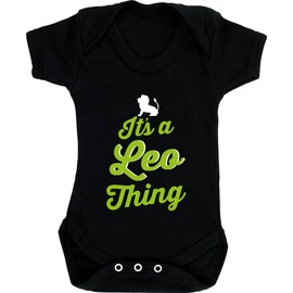Hippowarehouse It's a Leo thing baby vest bodysuit (short sleeve) boys girls