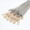 Leekayer 9 Inch Invisible Zippers Beige Grey 3# Nylon Coil