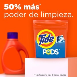 Tide Detergente En Cápsulas Pods, Para Ropa Blanca Y De Color, 16 Unidades