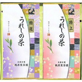 [2024 New Tea] Ureshino Tea Special Selection Set of 2 (3.5 oz (100 g) x 2) [Sencha Ureshino Tea Gift]