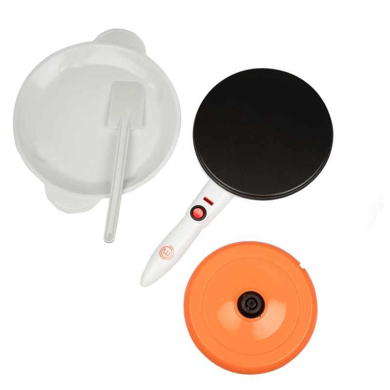 MasterChef Cordless Crepe Maker with Non-stick Dipping Plate plus Electric