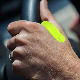 2 Stück Massage Akupressur Clip, Akupressur Clip, Tragbares Akupressurgerärt, Massage Handklammer zum Abnehmen, Anti Stress Massage Akupressur Clip, Linderung von Kopfschmerzen und(Daumen grün)