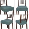 SearchI Stretch Dining Chair Seat Covers Set of 4, Soft