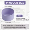 2pcs Silicone Boot for Owalas FreeSips Twists Water Bottle 24oz,Sport