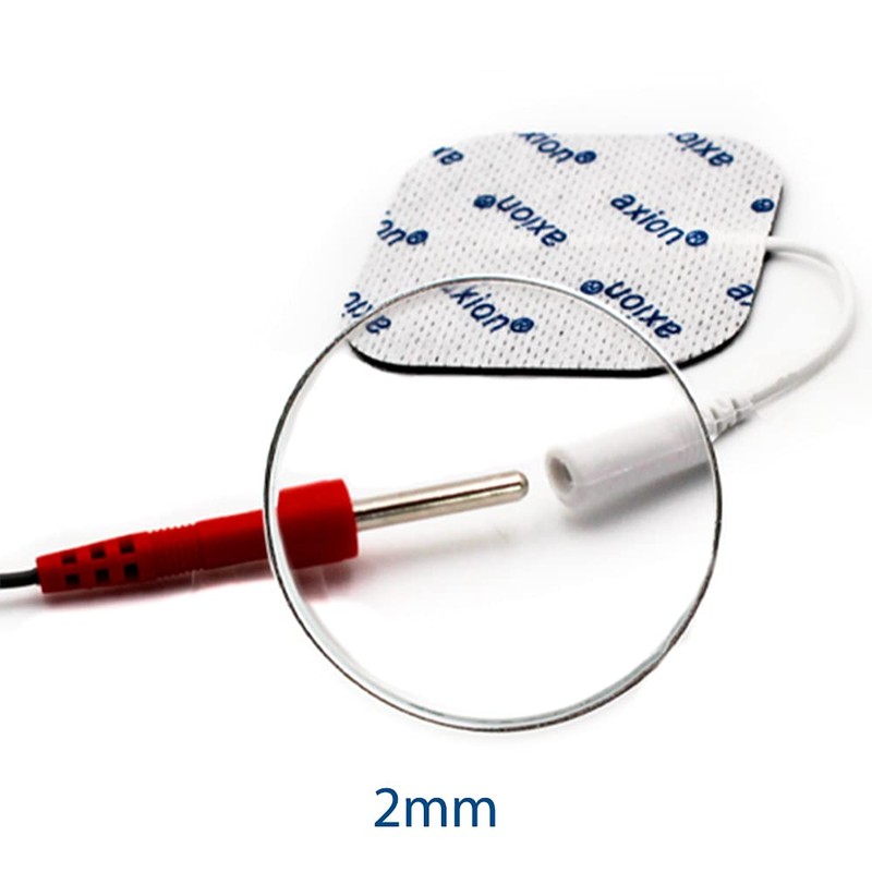 16 Round axion Electrode Pads Diameter 50 mm - EMS