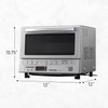 Panasonic FlashXpress Toaster Oven Countertop, 4-Slice Compact Size with Double