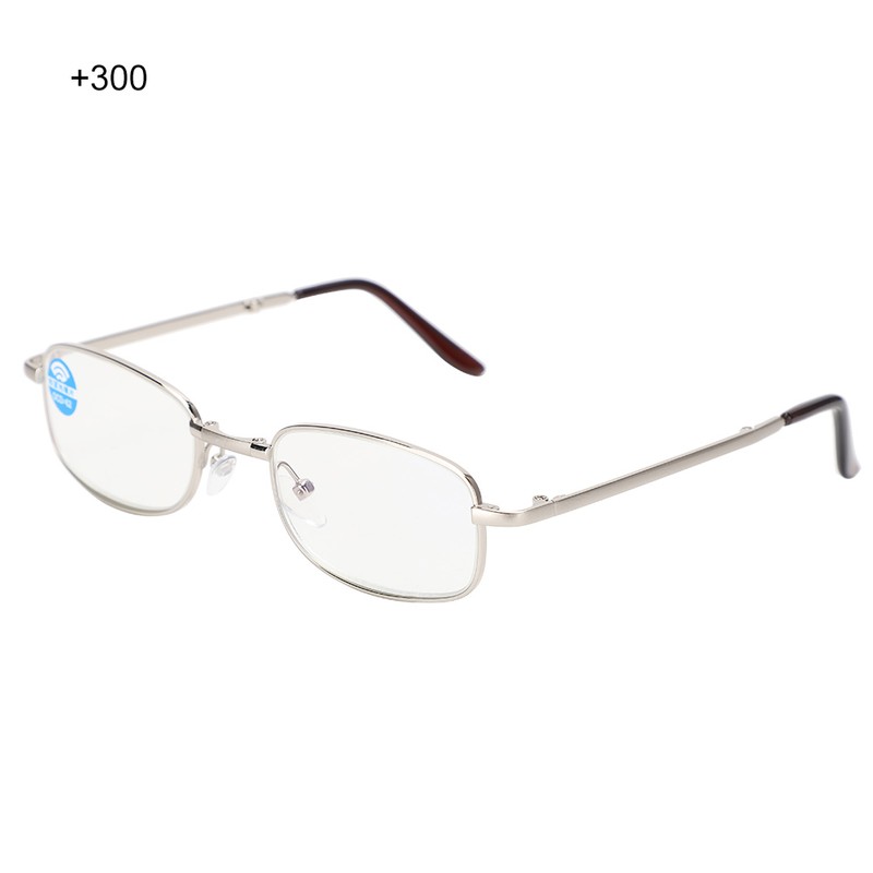 Folding Metal Anti Blue Rays Presbyopic Glasses Visual Fatigue Relief