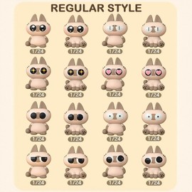 BEEMAI Nobeko Azukisan Mini Bean Series Blind Box Single Box, Contains 3 Figures No Repeat