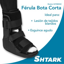 Férula Bota Corta Walker Ortopédica Para Tobillo Pie Cómoda
