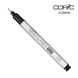 COPIC Multiliner SP BLACK 0.2mm / COPIC 코픽 멀티라이너SP BLACK 0.2mm