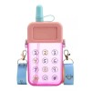 24x7 Cantimplora Botella De Agua Portatil Con Correa Kawaii
