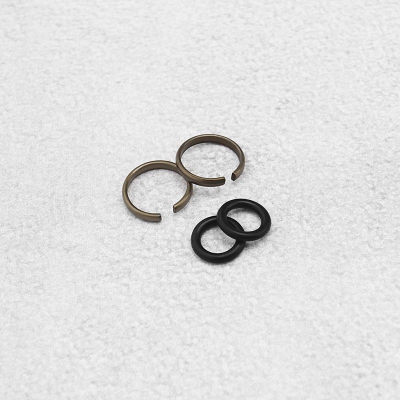 10 Sets Impact Wrench Socket Retaining Ring with O-Ring Suitable