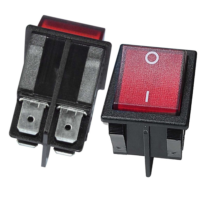 Miayaya Boat Rocker Switch Canal R Series R210-C5L-BG Red Illuminated