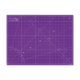 Elan Cutting Mat A2 Pink & Purple, Self Healing Cutting Mat 18 x 24 INCH, 5-Ply Craft Mat Pink, Hobby Cutting Mat 18x24 INCH, Fabric Cutting Board for Crafts, Quilting Cutting Board, Craft Cutting Mat