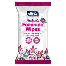 Ultrex 20 Feminine Wipes
