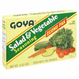 Goya Salad & Vegetable Seasoning, 20-envelopes, 3.52-Ounce Units