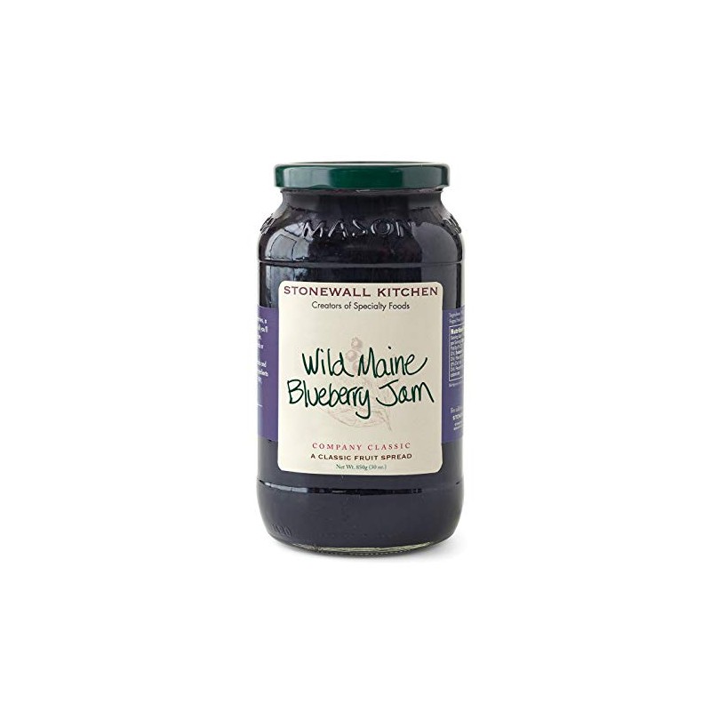 Stonewall Kitchen Wild Maine Blueberry Jam, 30 Ounce