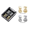 Magic Bax Earring Lifters - 2 Pairs of Adjustable Hypoallergenic