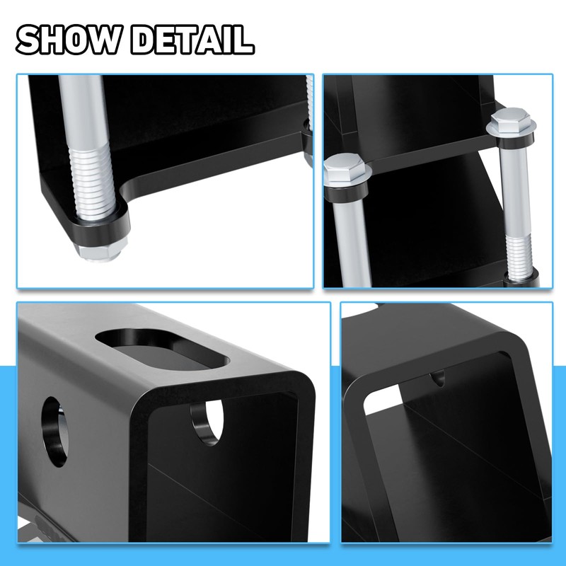 Heavy Duty 2" Receiver Hitch for Honda Rancher TRX420 (2007-2024),