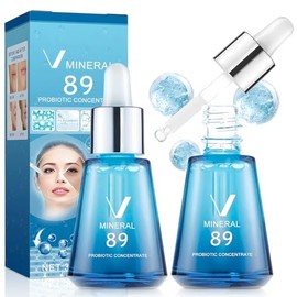 Serum Probiotic Fractions Minéral, Mineral 89 Probiotic, Sérum Fortificador para Rostro, Mineral 89 Serum，Esencia Facial, Hidratación Profunda, Tonifi