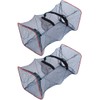 Trampa para Pesca Plegable Beaupretty Q4J039IN11TDAV416Q de 2 Piezas