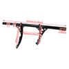 Front Rear Highway Engine Guard Crash Bar Fit for Harley