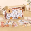 LHOEST Capybara Pencil Case Girls Boys 48 Pieces Capybara Stationery