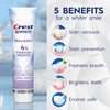 Crest 3D White Brilliance Pro Ultra White Teeth Whitening Toothpaste,