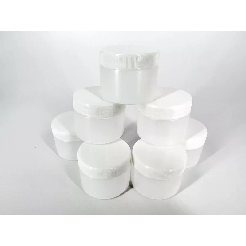 50 Pomaderas 60 Gr / Ml Plastico Tarro Frasco Opaco