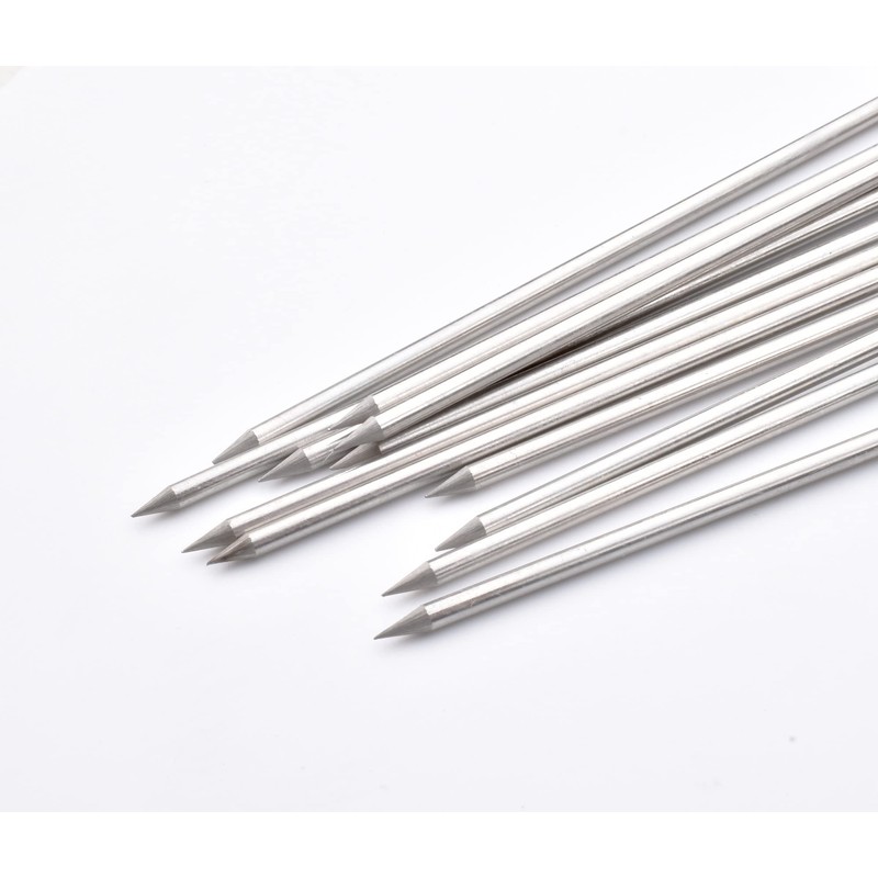 HONSHEN 12 Inch Barbecue Skewers, BBQ Skewers, Shish Kebab Kabob