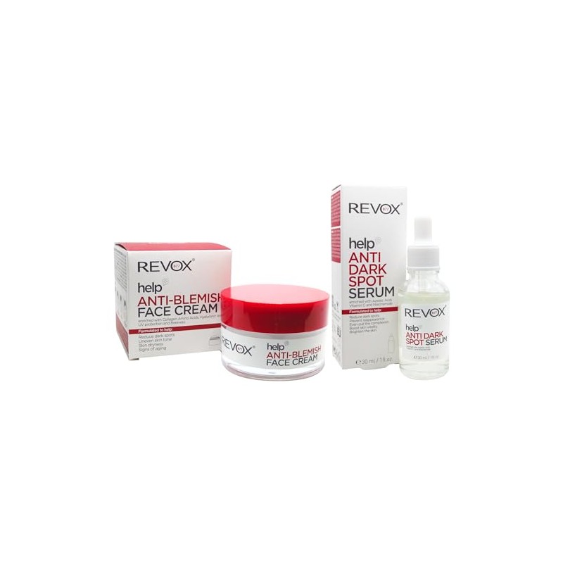 REVOX B77 HELP PACK SUERO ANTIMANCHAS - CREMA FACIAL ANTI-IMPERFECCIONES