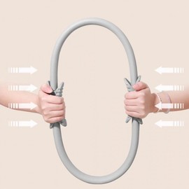 Home Workout Core Ring for Yoga & Pilates Gray