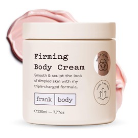 frank body Crema Corporal Reafirmante | Ayuda A Reducir La Apariencia De Estrías Y Hoyuelos | Cafeína Y Complejo Body 3 | Fórmula Hiperhidratante | Vegana Y Sin Crueldad Animal | 200 Ml