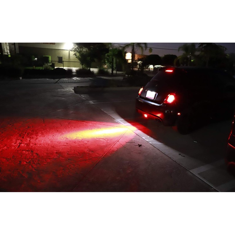 iJDMTOY Super Bright Red 24W High Power LED Rear Bumper