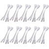 Acouto 10 Pares de Cámara IP PoE RJ45 Cable de