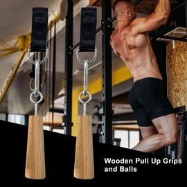 Pull up Ball | Pull up Ball Training Attachment Strength Trainer,Multipurpose, Portable Grip Pull up Handles, Pull up Ball Strength Trainer Hold Grips for Back, Forearm, Biceps