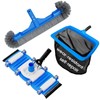 TidyMister 3-in-1 Pool Cleaning Kit Full Set - 18in Rounded