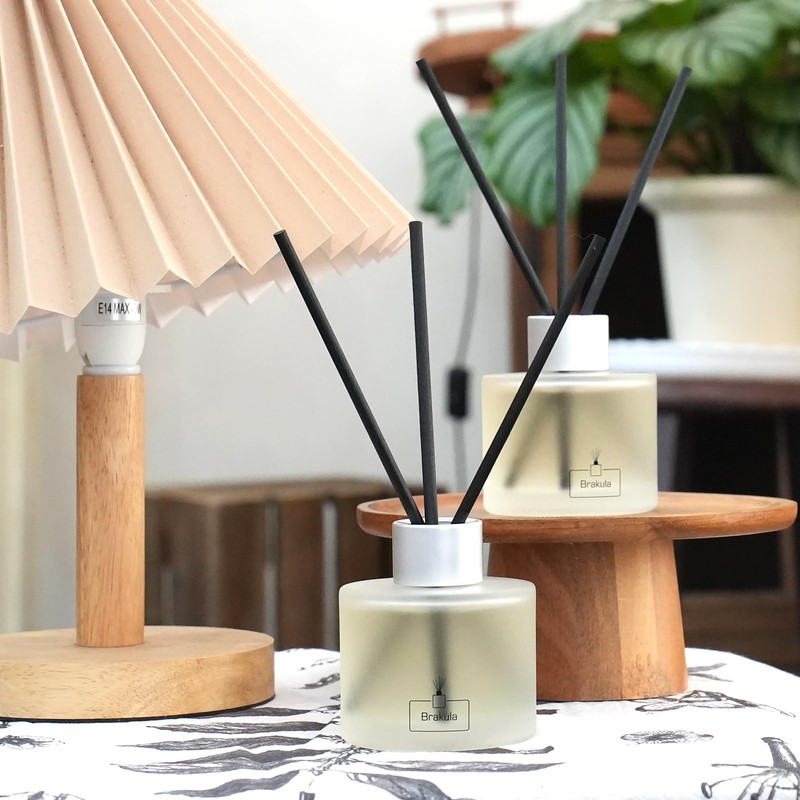 Brakula 2 Packs Reed Diffusers Set- Home Fragrance, Lemon Verbena